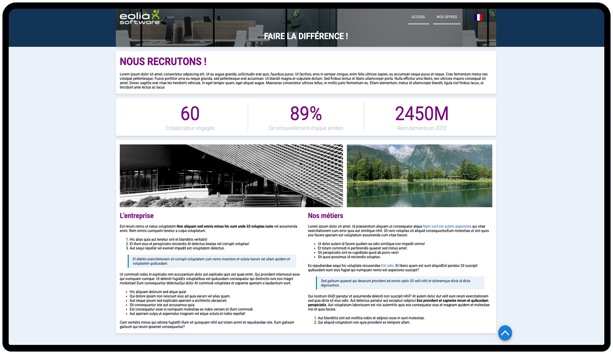 Tablet_Site-carriere Site carrière entreprise